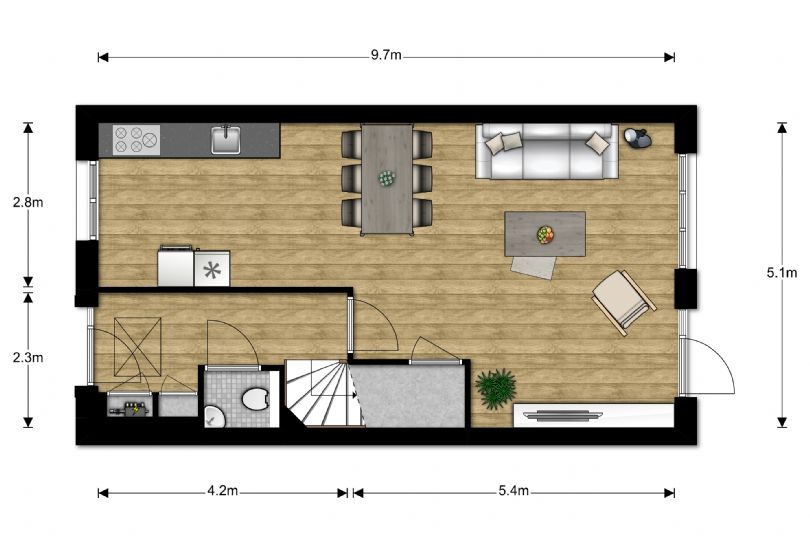 Afbeelding Achter de oude Kazerne 4, 6211 XE Maastricht : 3